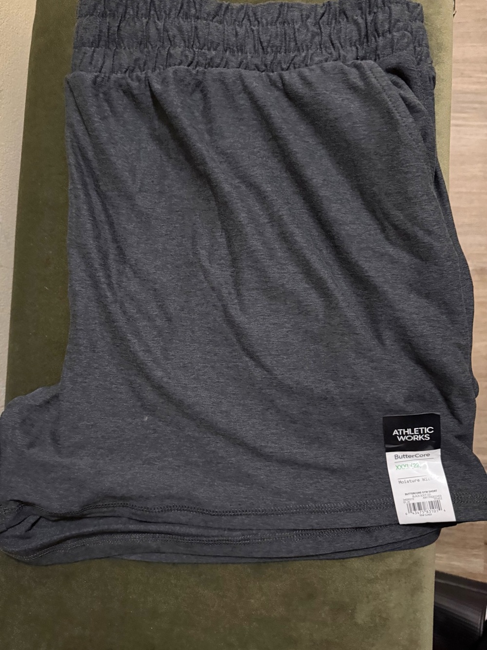 Athletic Works Women’s Charcoal Gray Athletic Shorts